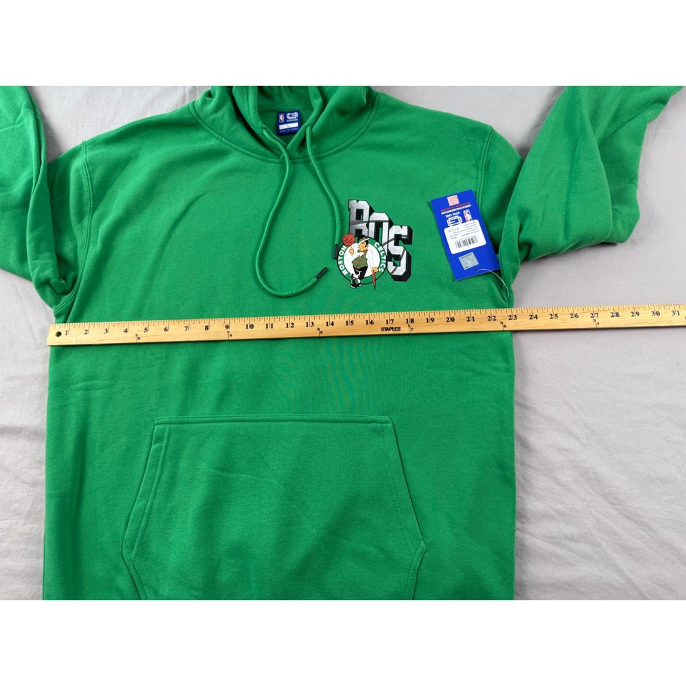 NBA Ultra Game Boston Celtics Green Fleece Hoodie Mens Large VHMK903F NWT - Picture 7 of 8